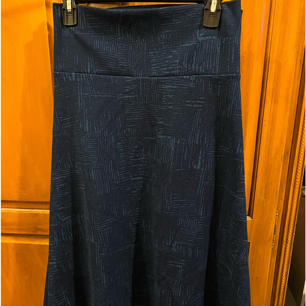 3XL Lularoe A-line swing skirt - Navy